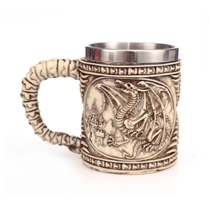 Чаша Античний дракон із полістоуну