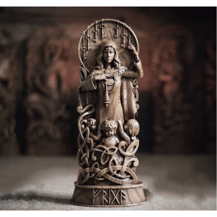 Altar statuette of Frigga