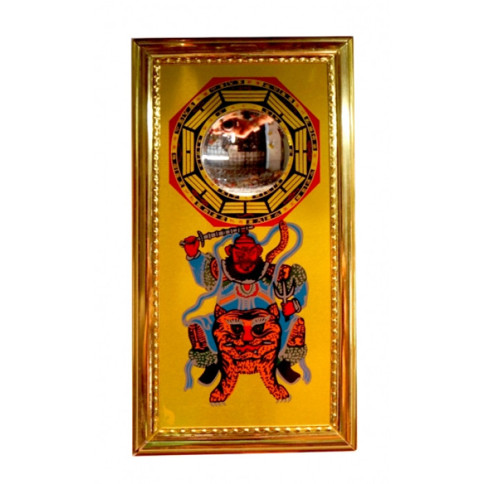 Ba Gua Mirror - Painting TaiShi convex