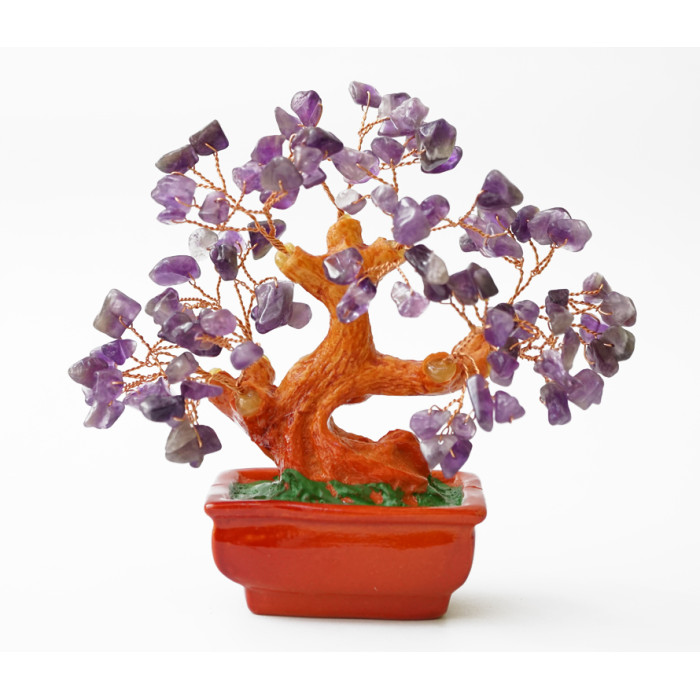 Tree of Happiness with Amethyst stones