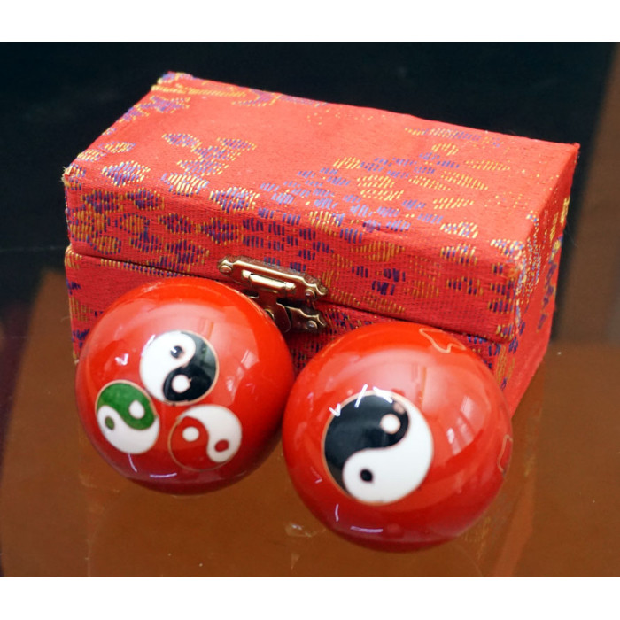 Baoding massage balls pair d=4.7cm. Enamel No. 1