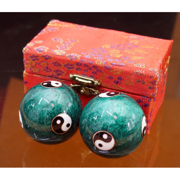 Baoding massage balls pair d=4.7cm. Enamel No. 7