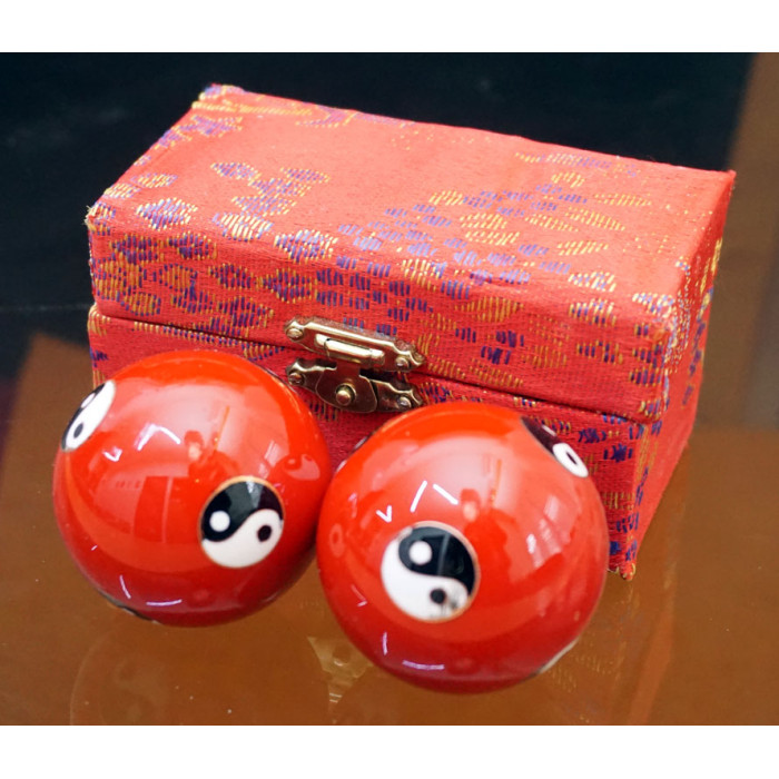 Baoding massage balls pair d=4.7cm. Enamel No. 8