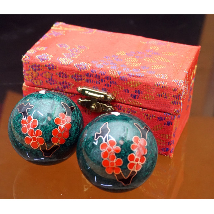 Baoding massage balls pair d=4.7cm. Enamel No. 16