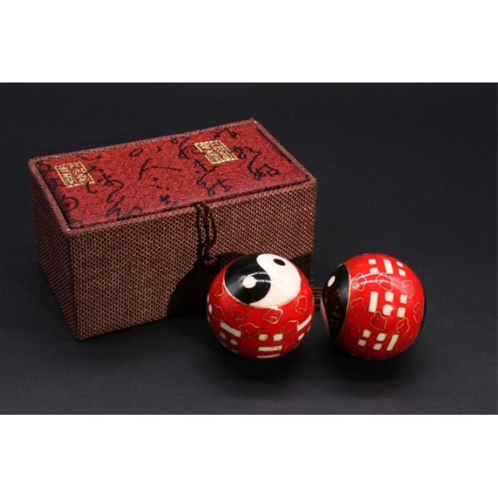 Baoding massage balls with Premium enamel No. 4