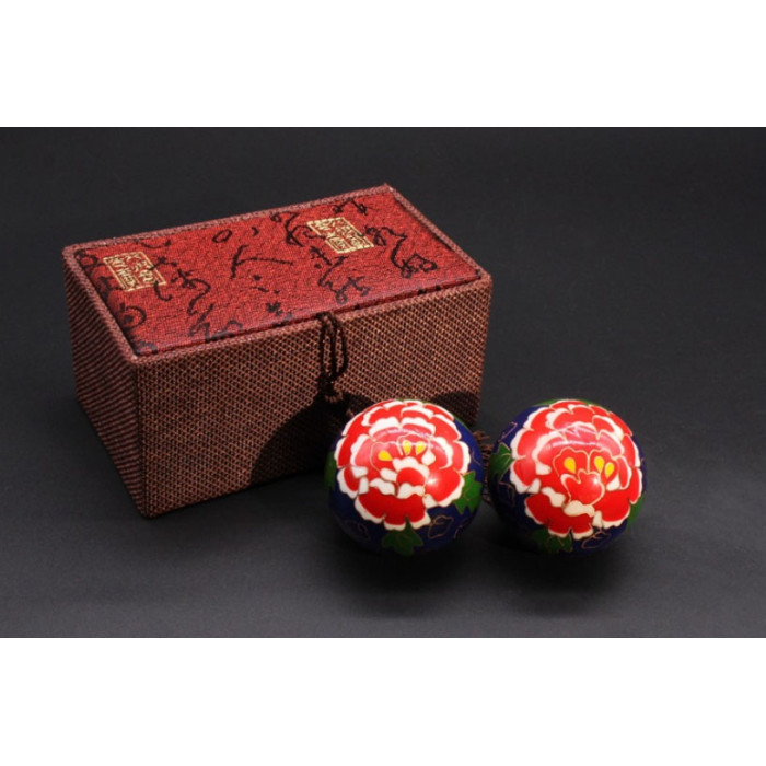 Baoding massage balls with enamel Premium No. 9