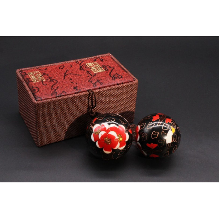 Baoding massage balls with enamel Premium No. 12