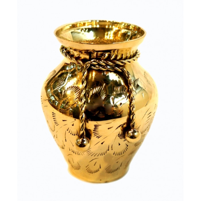 Vase yellow metal Art.2448