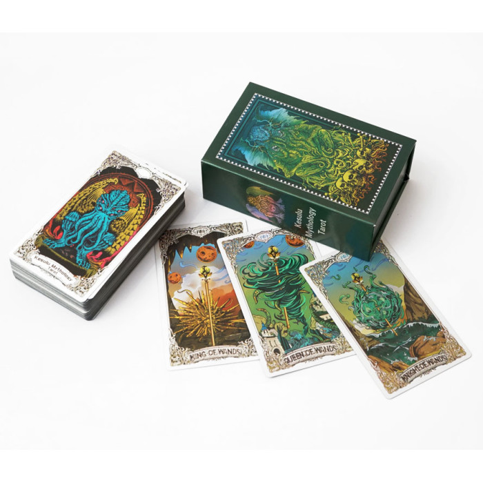Карты Таро Ктулху Владыки Злых Духов Kesulu Mythology Tarot