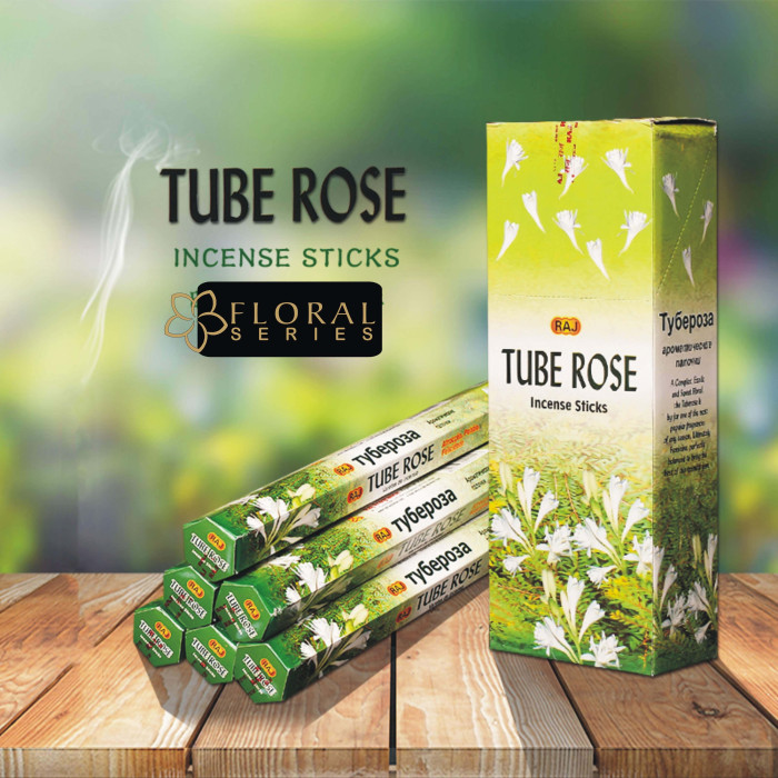 RAJ TUBE ROSE (шестигранник) Тубероза