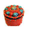 Jewelry boxes with beads