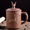 Clay mugs and teapots