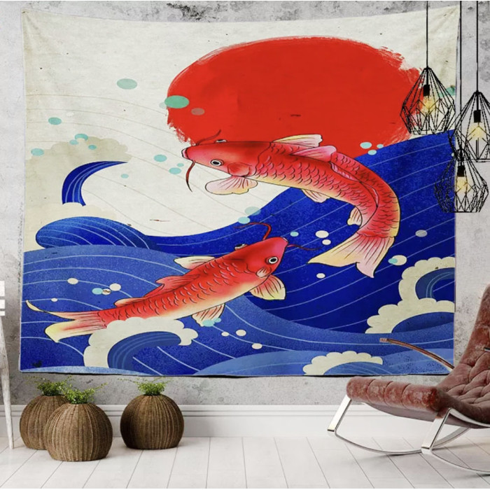 Wall tapestry Catfishs №65