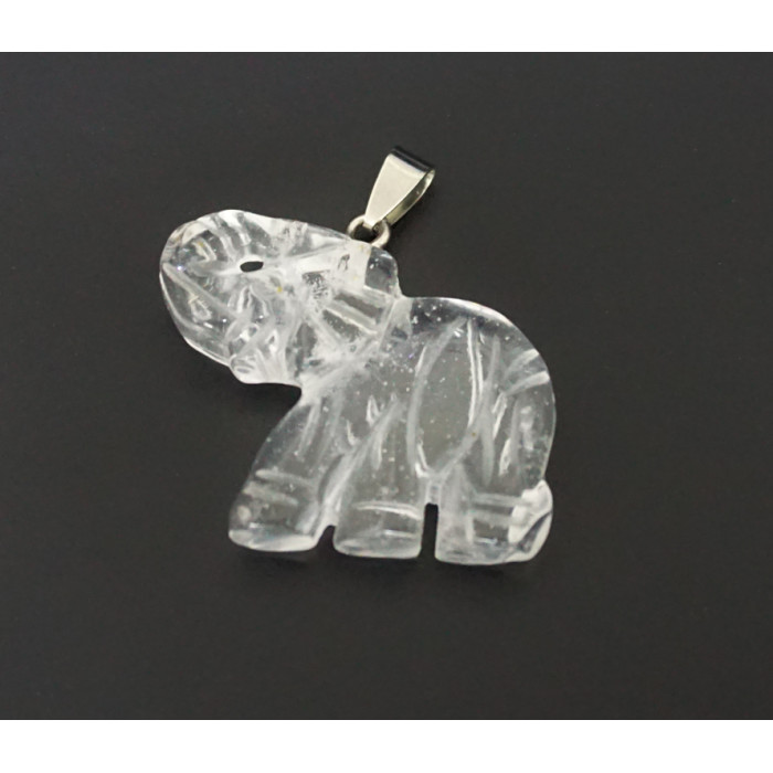 Pendant Elephant Rhinestone