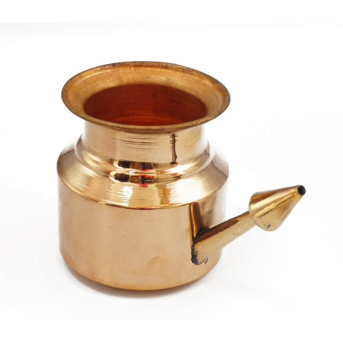Teapot for washing the nose copper "Neti Pot" JN-9
