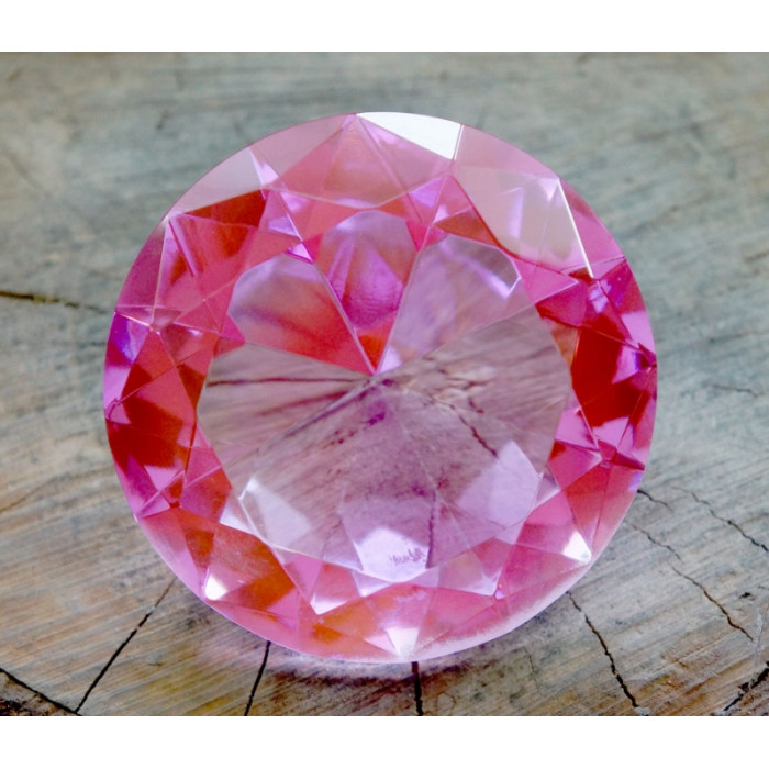 Crystal colored glass Pink