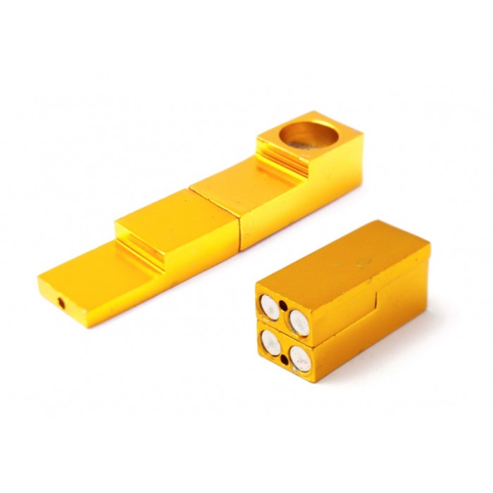 Aluminum tube Magnet NP-43 Yellow