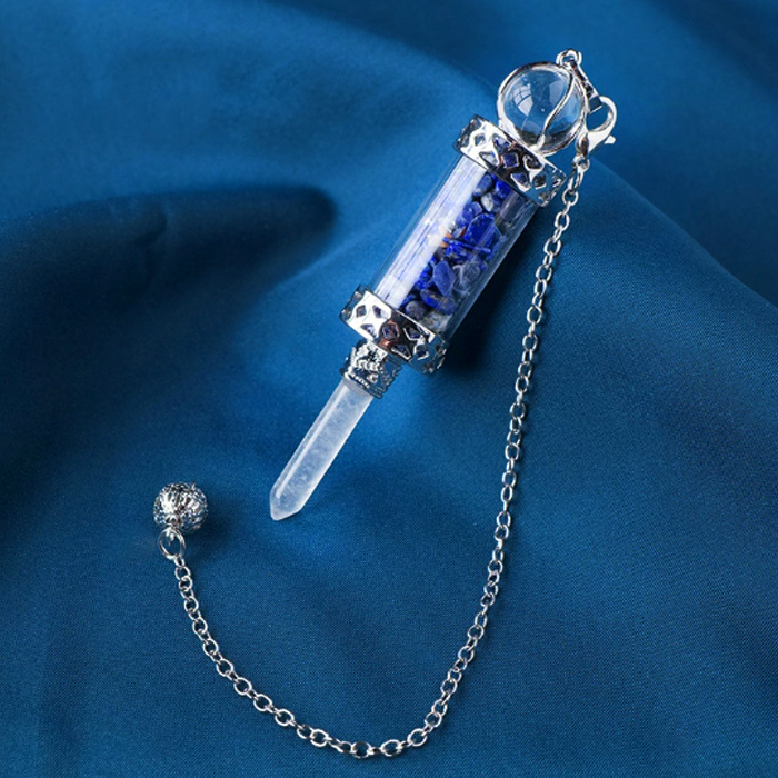 Dowsing Pendulum "Chakra wand" Lapis lazuli