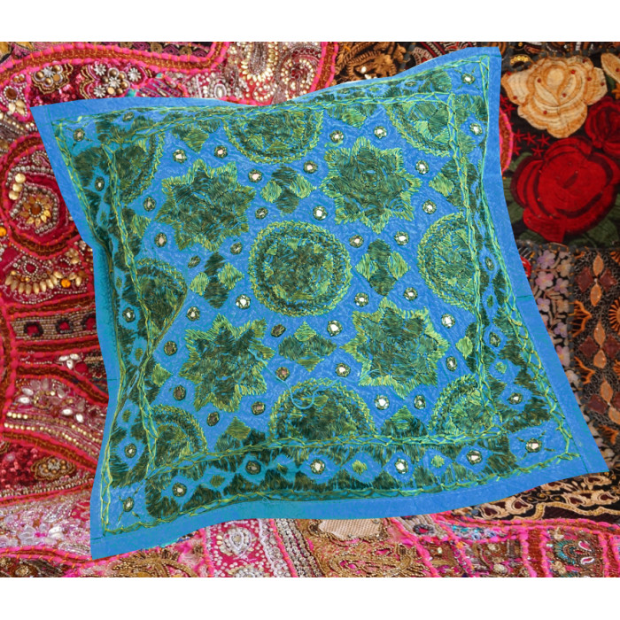 Indian Blue Pillowcase