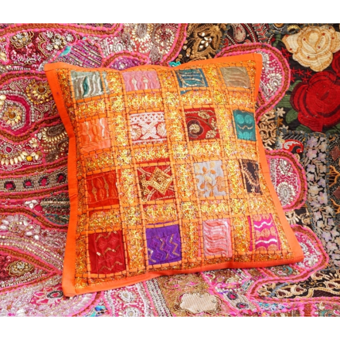 Indian pillowcase Orange