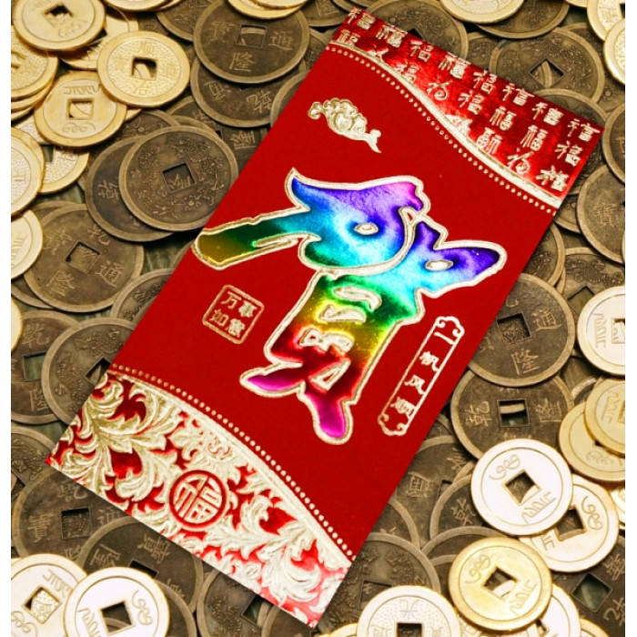 Envelopes for money Colored gold 6 pieces №8