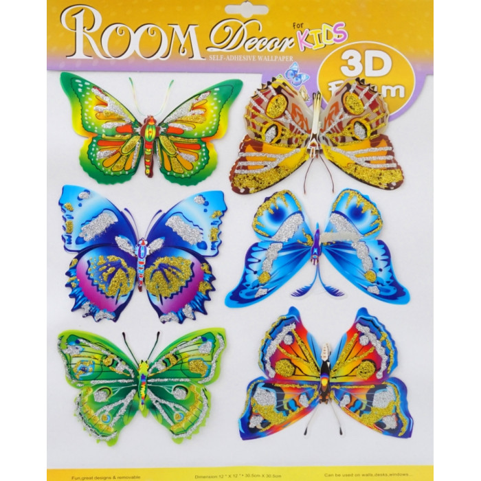 Sticker 3D BUTTERFLY №2