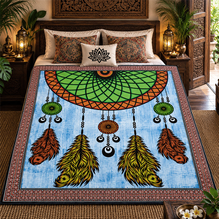 Double Bedsheet Dreamcatcher colored