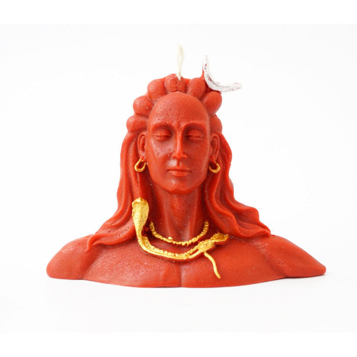 Shiva Red Candle