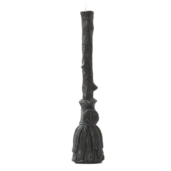 Candle Broom Black