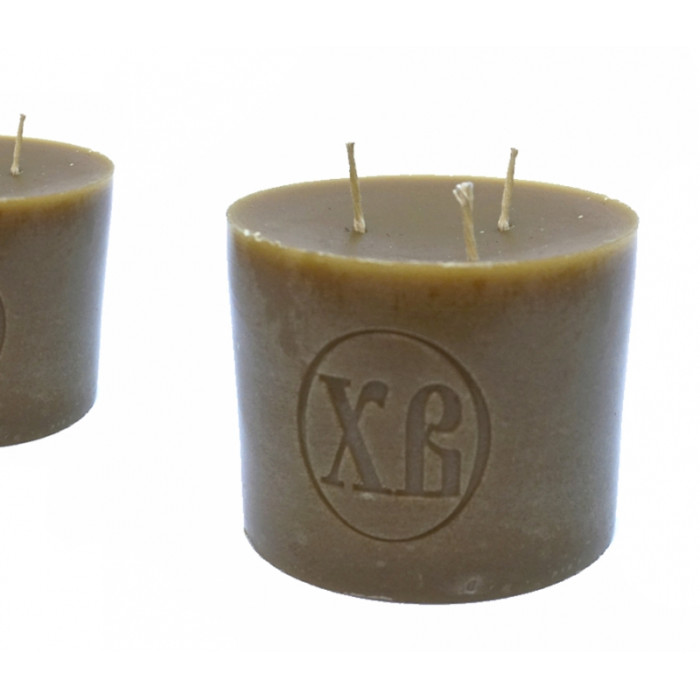 Church candle of Christ's Resurrection 1 kg. Natural color