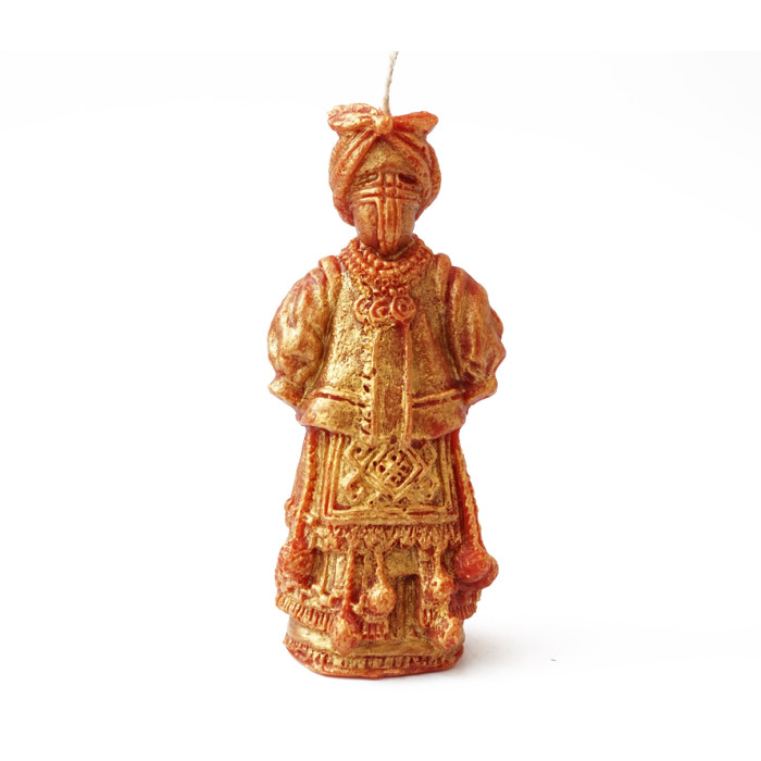 Candle Motanka red