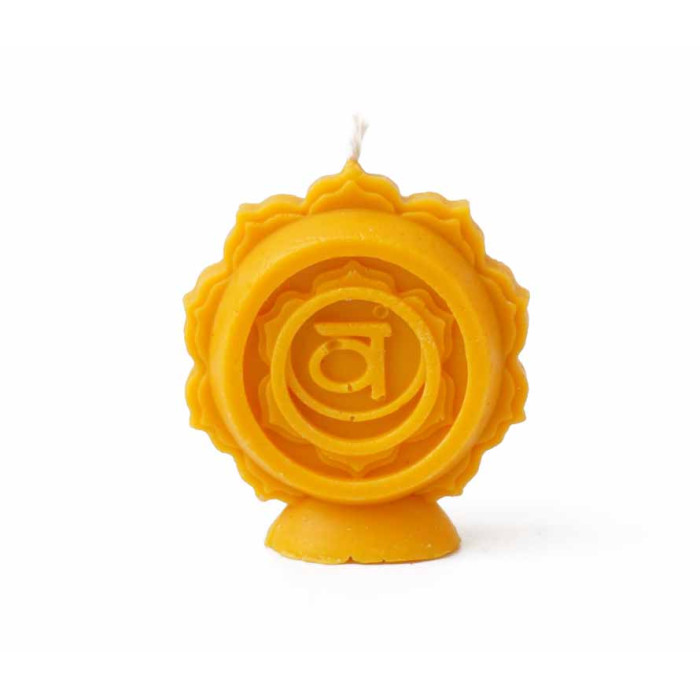 Candle Chakra Svadhisthana orange