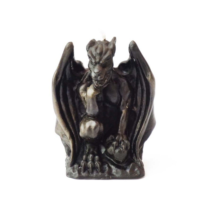 Candle Gargoyle black