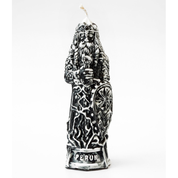 Candle of the Slavic god Perun