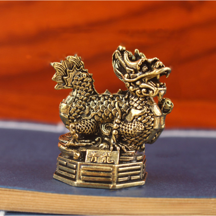 Statuette Qinglong Guardian of the East No. 1