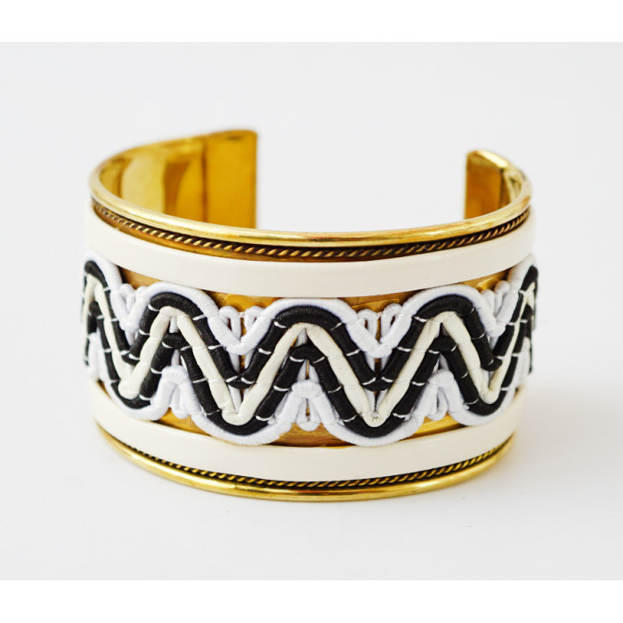 Bracelet Brace + Leather No. 2