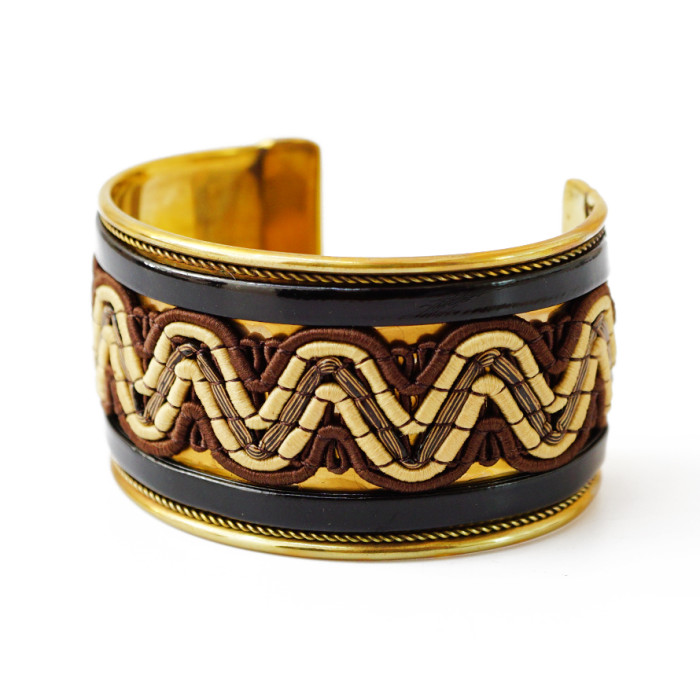 Bracelet Brace + Leather No. 4