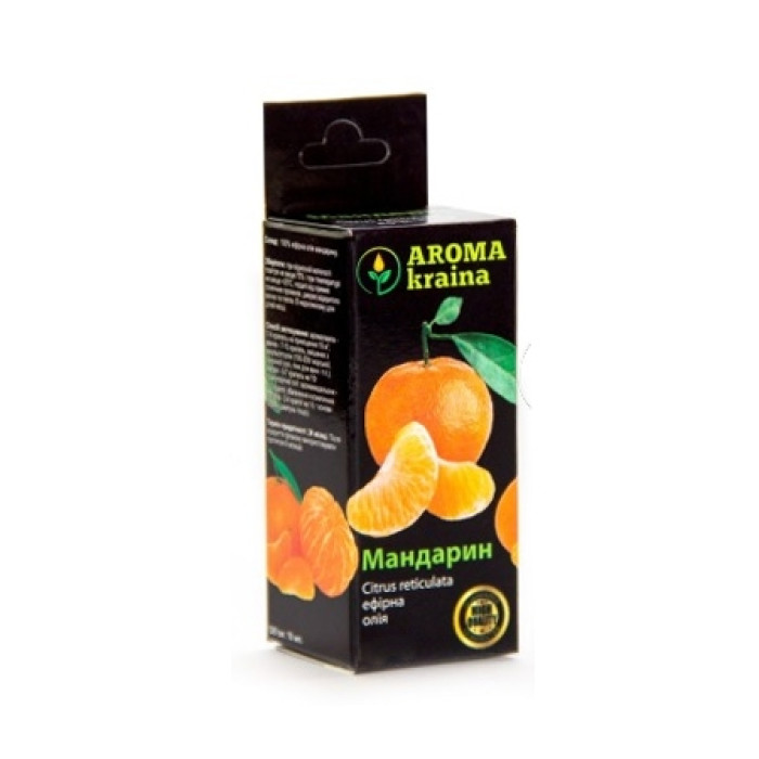 Tangerine essential oil 10ml. Aroma kraina