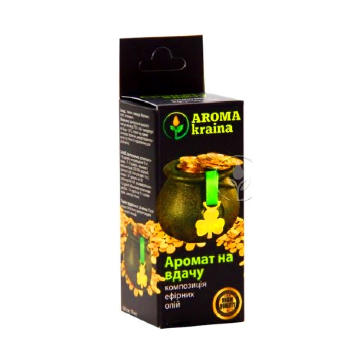A mixture of essential oils Aroma for good luck 10ml. Aroma kraina