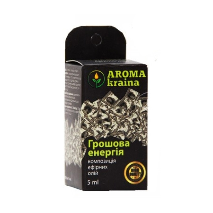 A mixture of essential oils Money energy 5ml. Aroma kraina