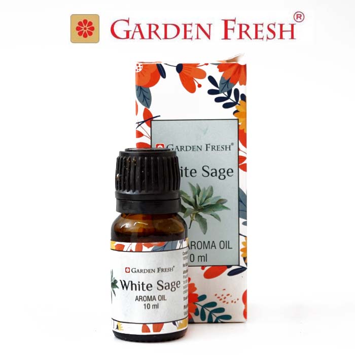 Ароматическое масло Белый шалфей Garden Fresh White sage Oil 10ml.