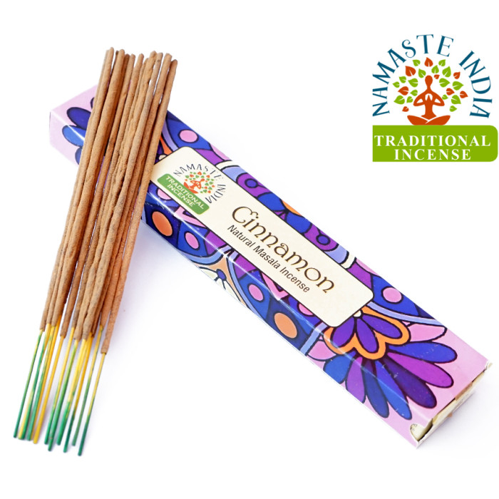 Ароматичні палички Кориця Namaste India Cinnamon 