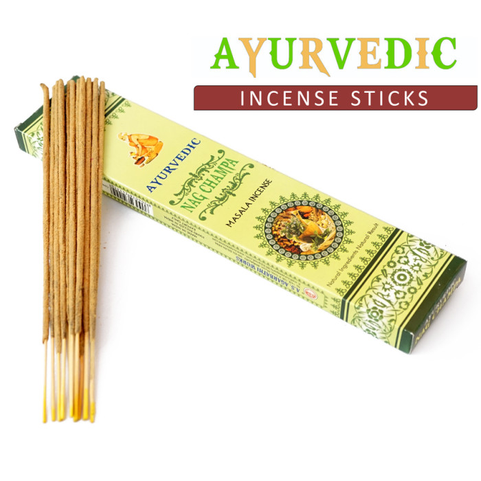 Ароматичні палички Наг Чампа Ayurvedic Nag Champa