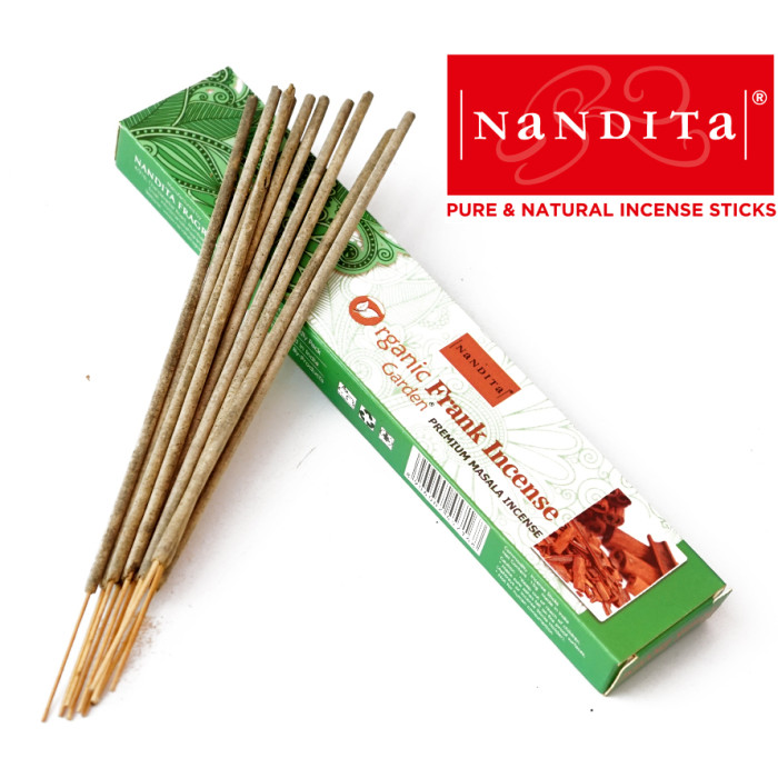 Ароматичні палички Ладан Nandita Organic Frank Incense 