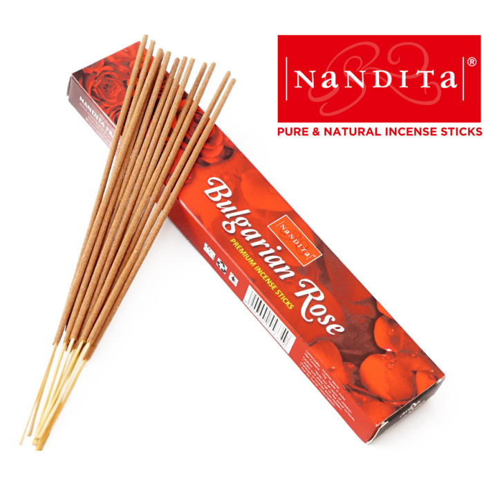 Incense sticks Nandita Bulgarian Rose 