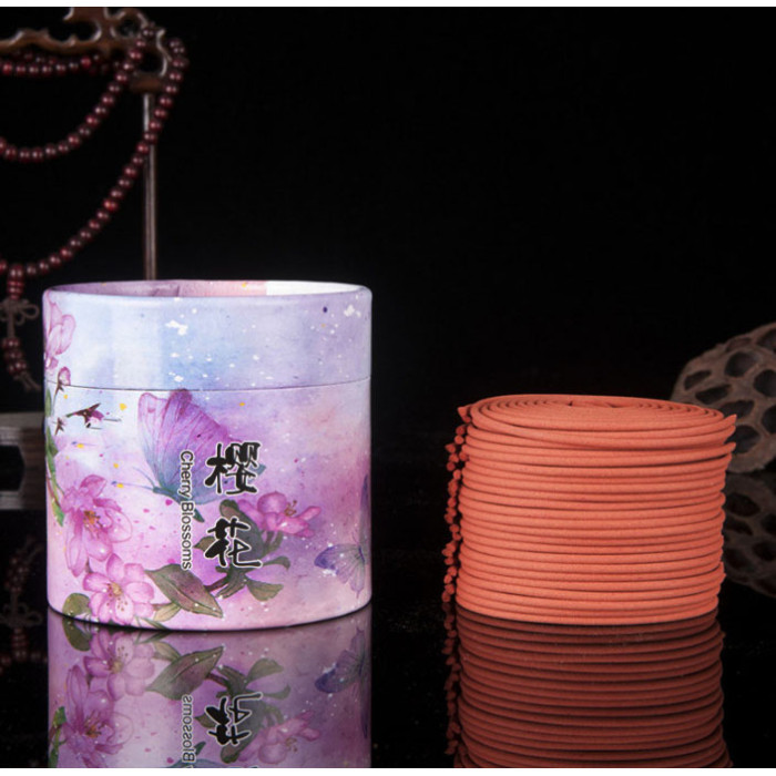 Aromatic spirals 48 pieces Cherry flowers