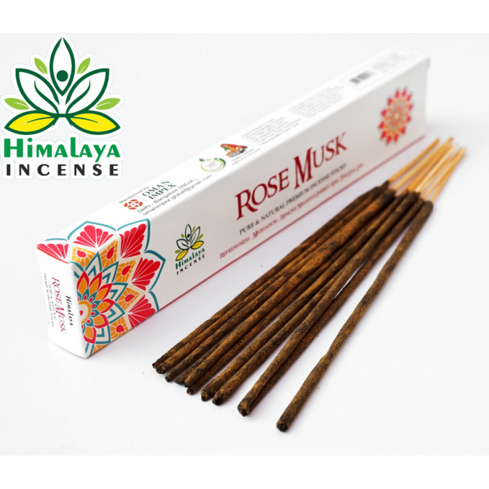 Incense sticks Himalaya Mandala Rose Musk