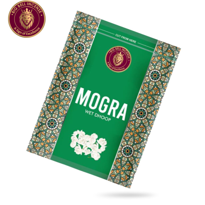 Ароматичні палички Могра BIG BELL Wet Dhoop Mogra