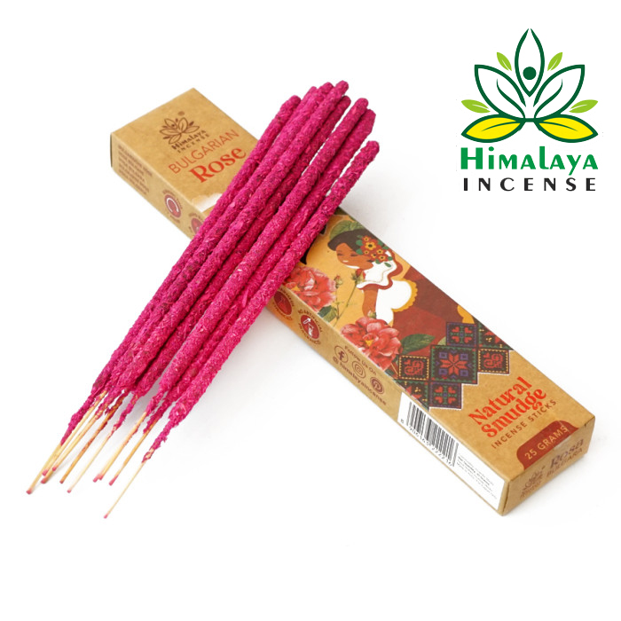 Ароматичні палички Болгарська троянда Himalaya Smudge Bulgarian rose