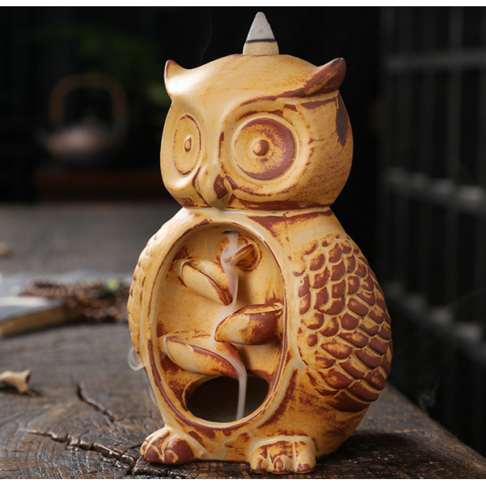 Stand Liquid smoke Owl yellow